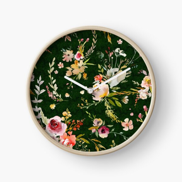 Item preview, Meadow Floral - Dark green designed and sold by SugarPineDesign.