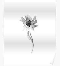 Flower Lithograph Print Poster