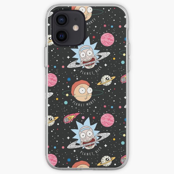 Rick and Morty Planets iPhone Soft Case