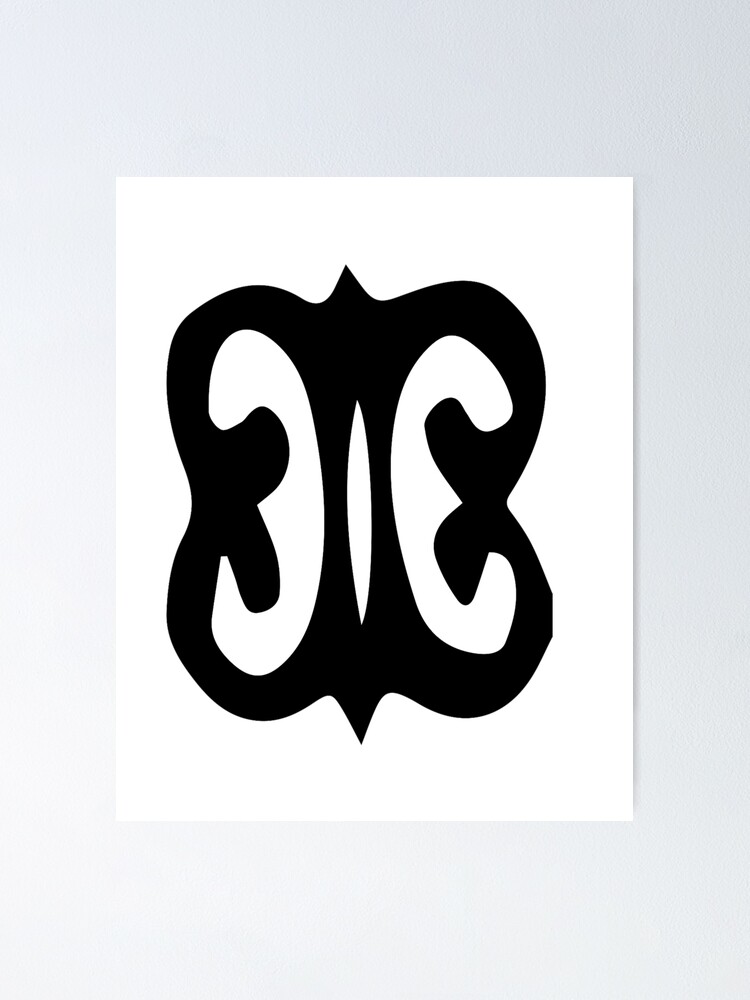 "Hye Won Hye, Adinkra Symbol" Poster For Sale By ModernDesigns7 | Redbubble