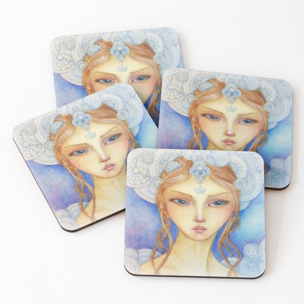 Item preview, elven portrait designed and sold by studiovanharte.