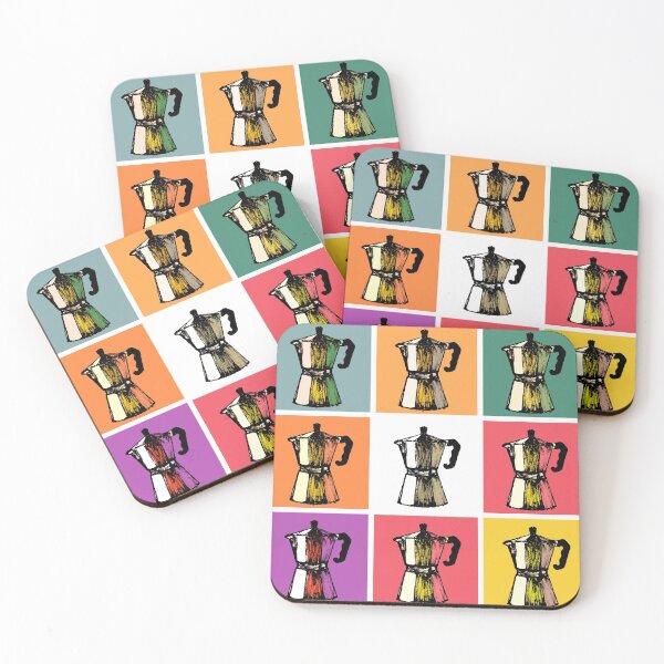 Item preview, Pop art moka coffee designed and sold by Franky-Monty.