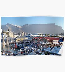 Table Top Mountain Poster