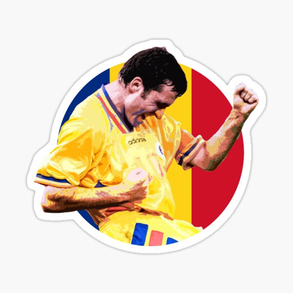 Gheorghe Hagi - Romanian Football Legend Sticker