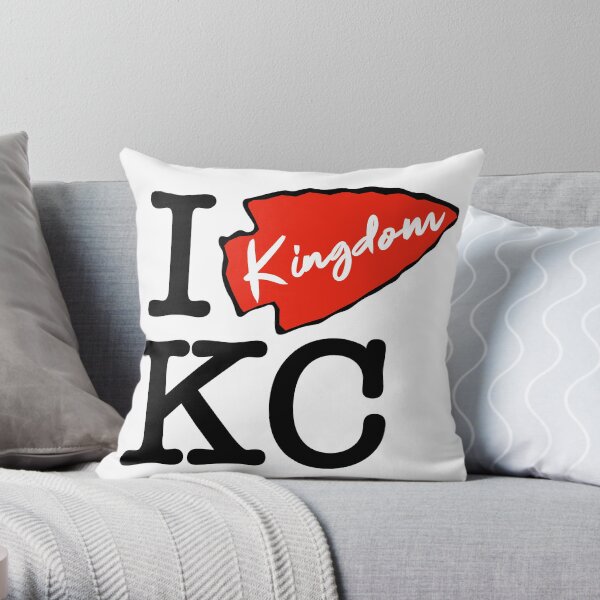 I LOVE KC Kingdom Throw Pillow