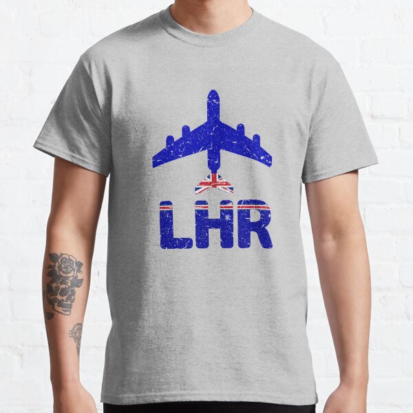 London Heathrow Airport Graphic Design Classic T-Shirt