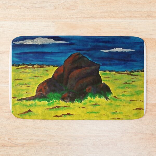 Item preview, Rocks in meadow designed and sold by George Hutton Hunter.