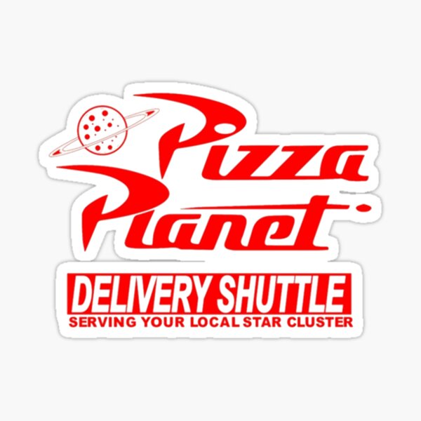 Pizza Planet Sticker
