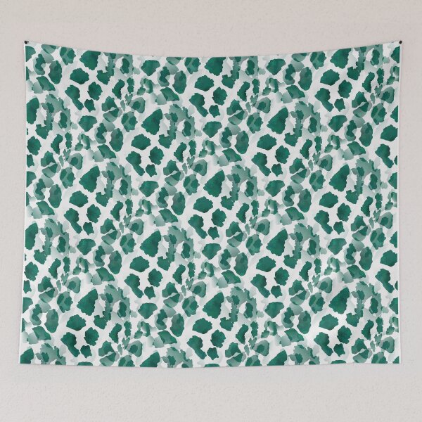 Item preview, Green Chame-Leo-Pardus - Patrón inspirado en estampado de leopardo designed and sold by Odsy.