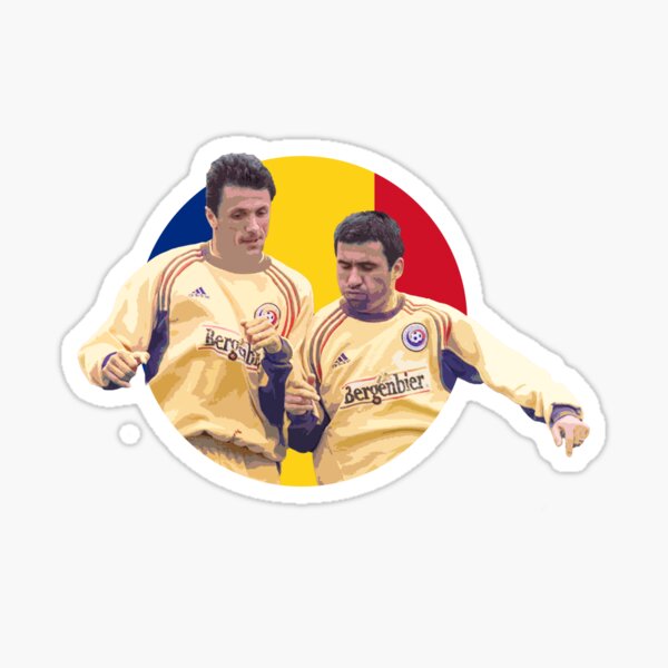 Hagi&Popescu - Romanian Football Legends Sticker
