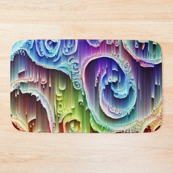 Item preview, DeepDream Tomato Steelblue 5x5K v9 designed and sold by blackhalt.