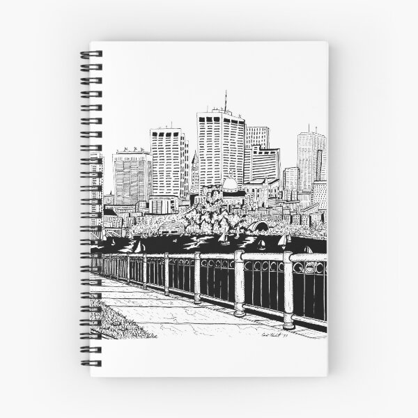 Item preview, Boston Skyline Along The Charles 1 designed and sold by Conor Plunkett.