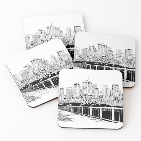 Item preview, Boston Skyline Along The Charles 1 designed and sold by Conor Plunkett.