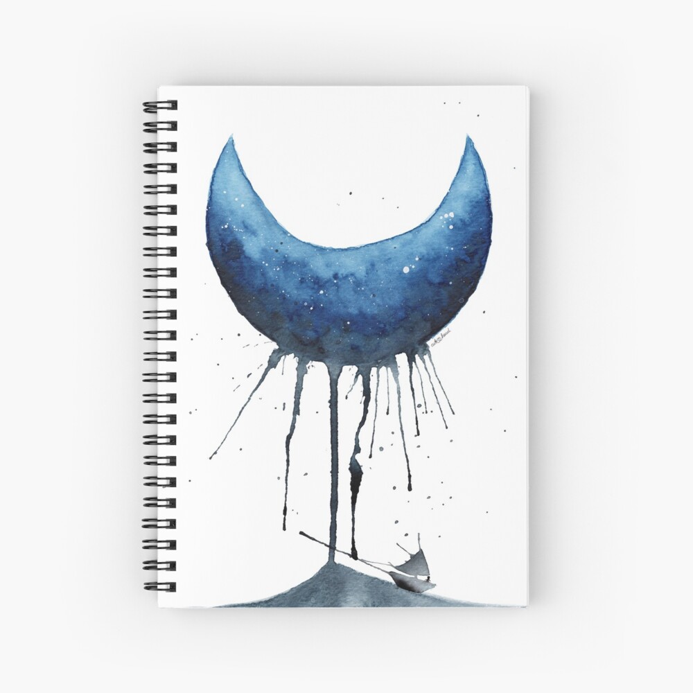 Item preview, Spiral Notebook designed and sold by cute-head.