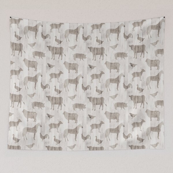 Item preview, Animales de Granja - Madera de Granero Clara designed and sold by SugarPineDesign.