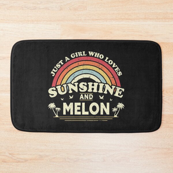 Item preview, Melon print. Just A Girl Who Loves Sunshine And Melon graphic designed and sold by PackAPunch.