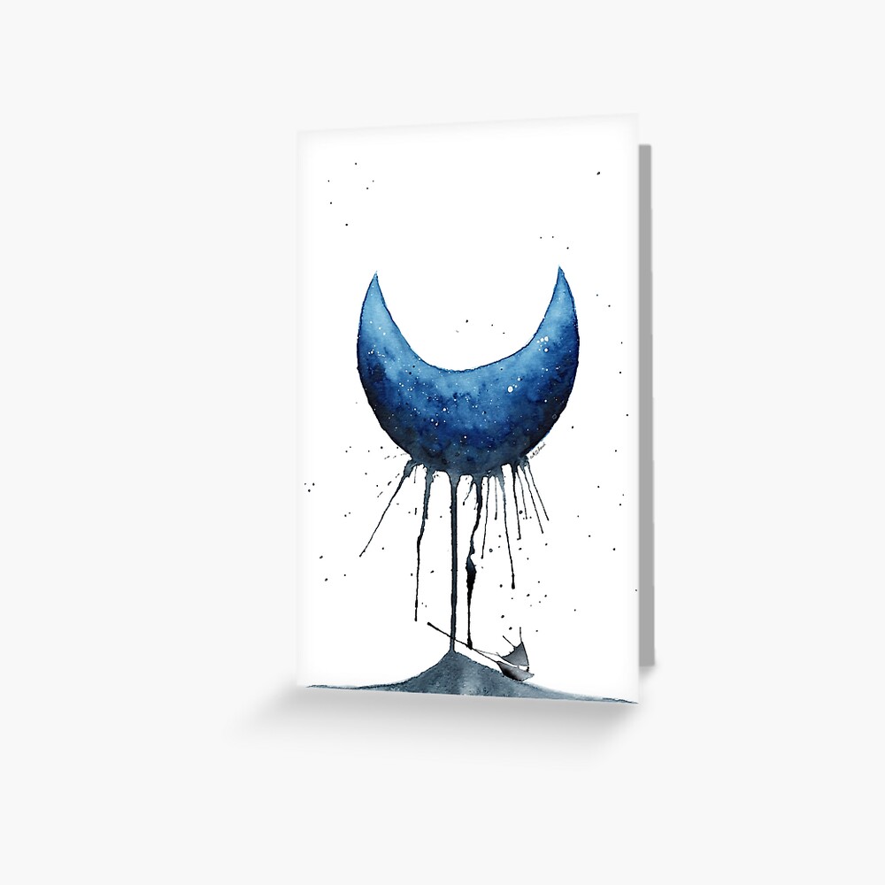 Item preview, Greeting Card designed and sold by cute-head.