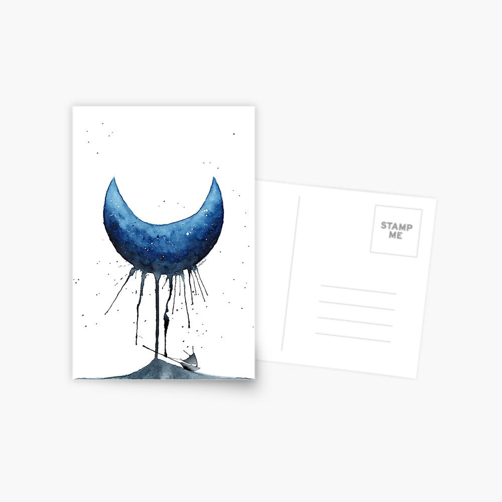 Item preview, Postcard designed and sold by cute-head.