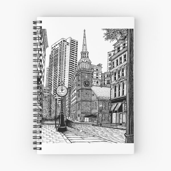 Artikelvorschau, Boston Downtown Crossing Zeichnung entworfen und verkauft von Conor Plunkett.
