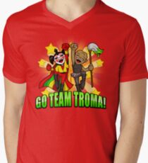 Go Team Troma! Men's V-Neck T-Shirt