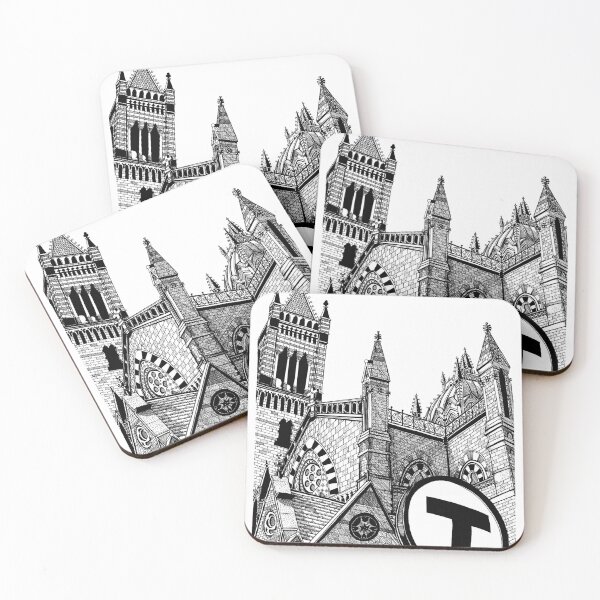 Item preview, Boston's Old South Church-Copley Square designed and sold by Conor Plunkett.