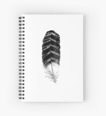 Feather print Spiral Notebook