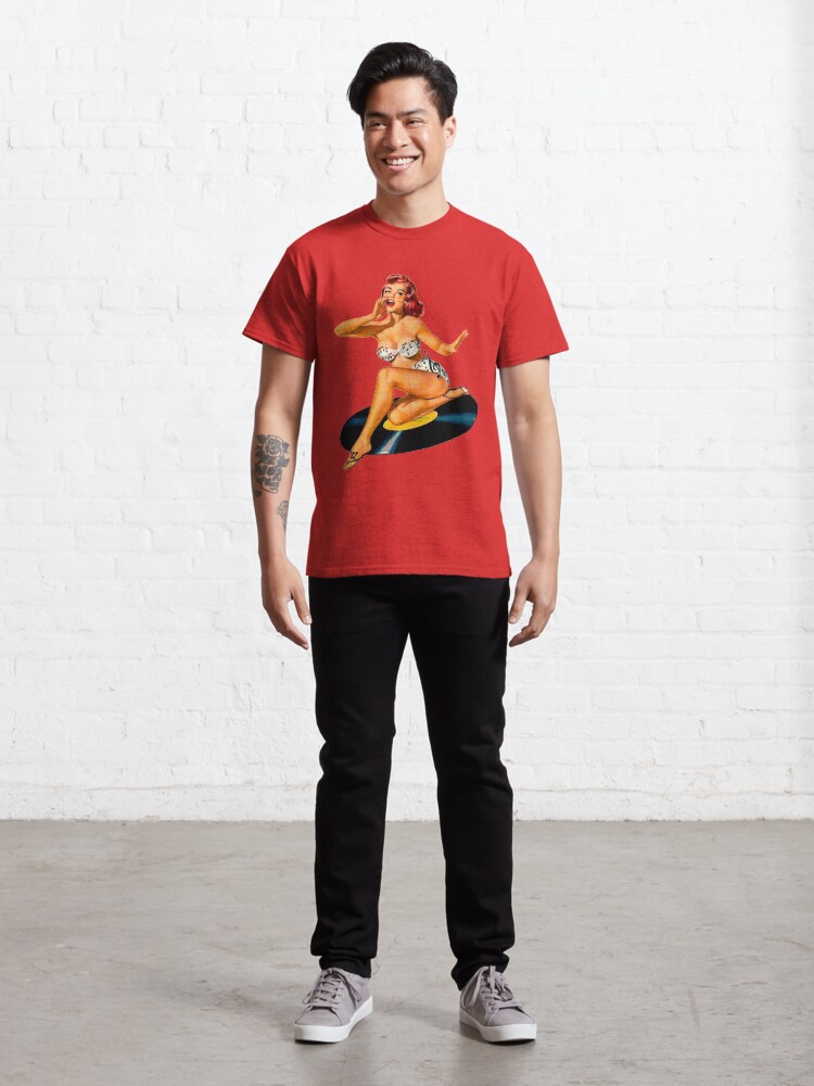 Alternative Ansicht von Rockabilly Göttin Classic T-Shirt