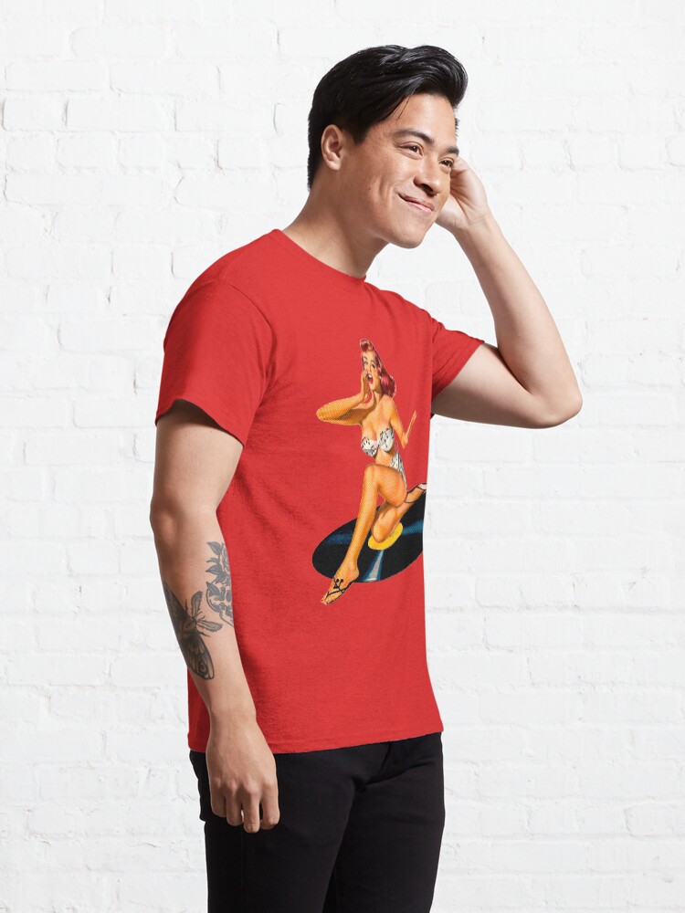 Alternative Ansicht von Rockabilly Göttin Classic T-Shirt