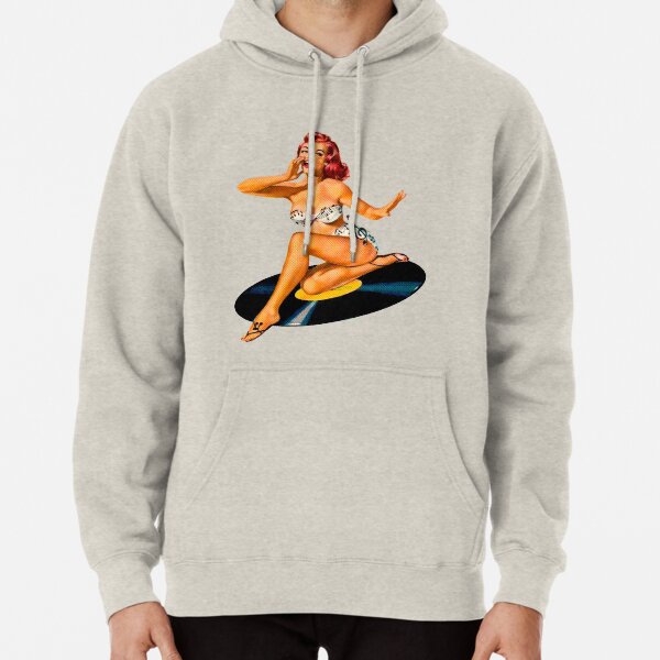 Rockabilly Goddess Pullover Hoodie