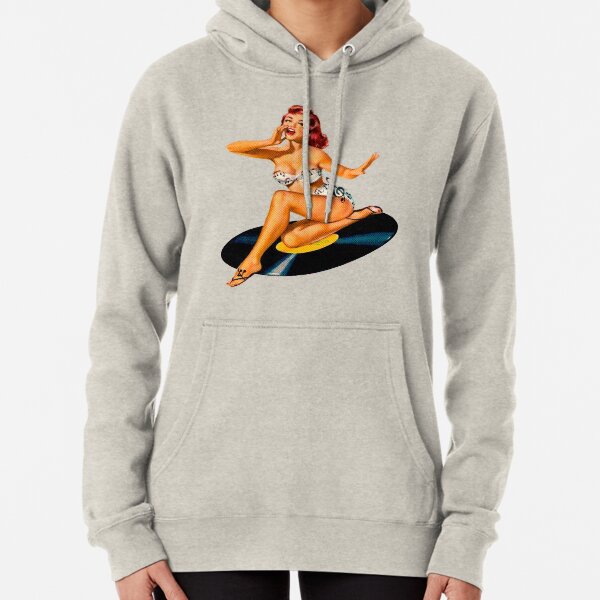 Rockabilly Goddess Pullover Hoodie