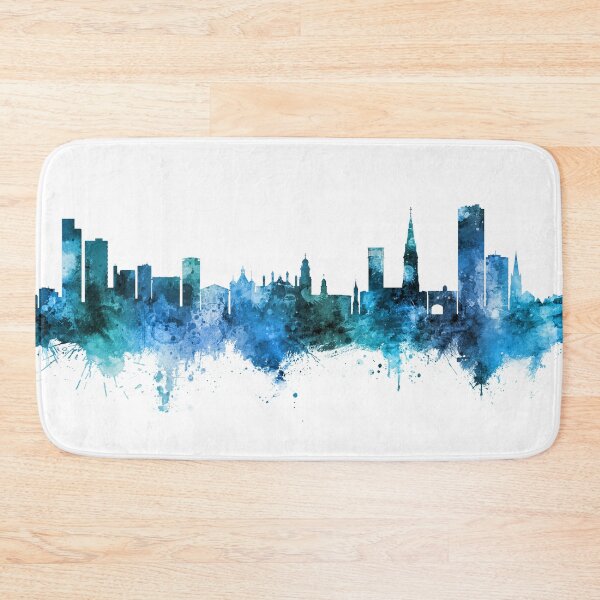 Item preview, Leicester England Skyline designed and sold by ArtPrints.