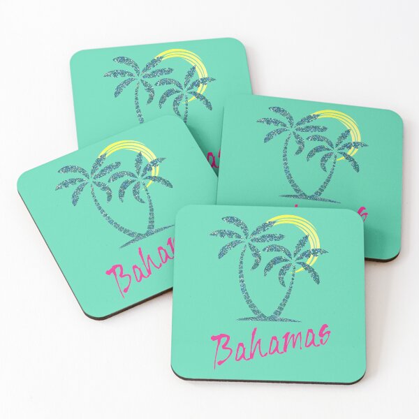 Item preview, Tropical Beach Bahamas Palm Trees designed and sold by ChicoryJunction.