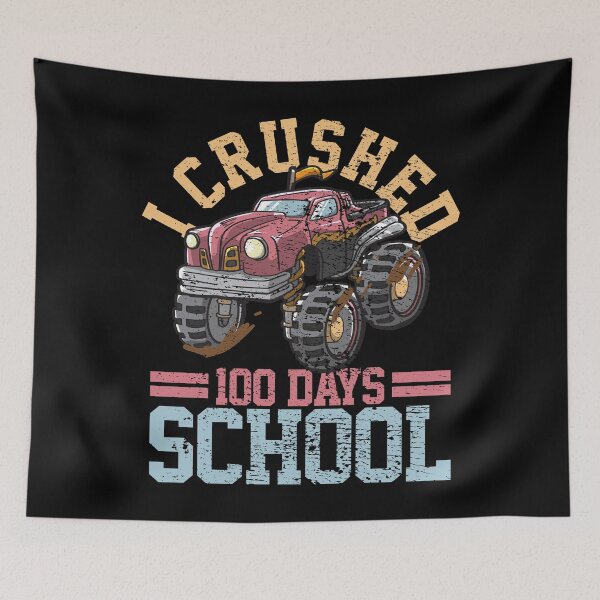 Item preview, 100th Day Of School Truck designed and sold by 4tomic.