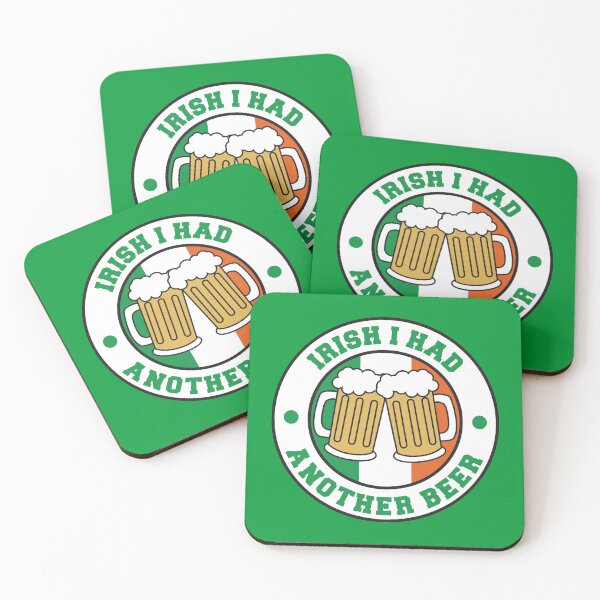 Item preview, Irish I Had Another Beer Flag Of Ireland designed and sold by jaycartoonist.