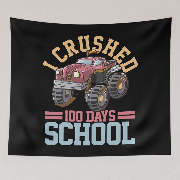 Item preview, 100th Day Of School Truck designed and sold by 4tomic.