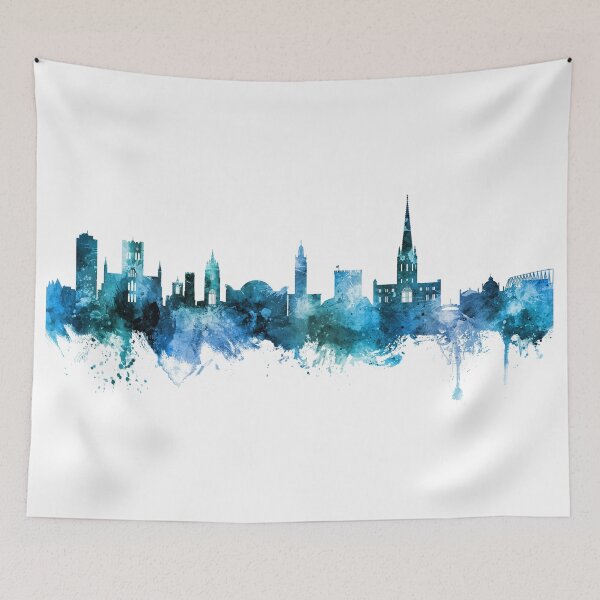 Item preview, Norwich England Skyline designed and sold by ArtPrints.