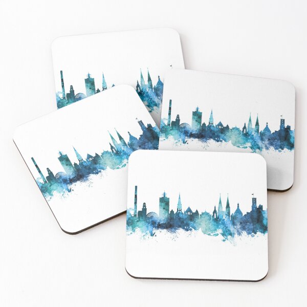 Item preview, Bielefeld Germany Skyline designed and sold by ArtPrints.