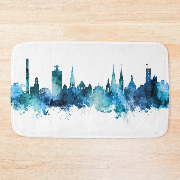 Item preview, Bielefeld Germany Skyline designed and sold by ArtPrints.