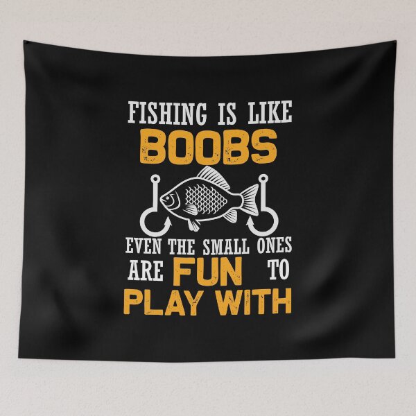 Item preview, Fishing Boobs designed and sold by MonkeyBusinessC.