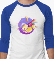 See You Space Corgi Baseballshirt für Männer