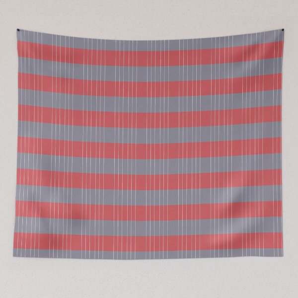 Item preview, Purple Red Dotted Stripes designed and sold by the-outfoxed.