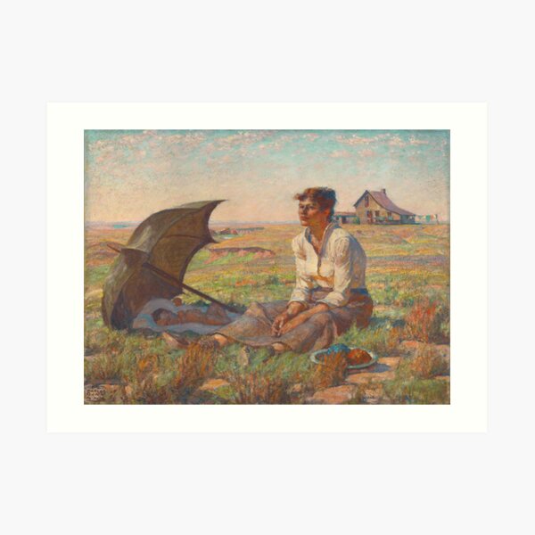 Dakota Woman Art Print