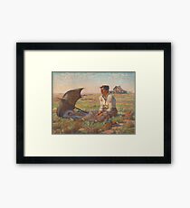 Dakota Woman Framed Print