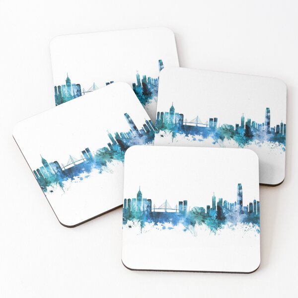 Artikelvorschau, Hong Kong Skyline entworfen und verkauft von ArtPrints.