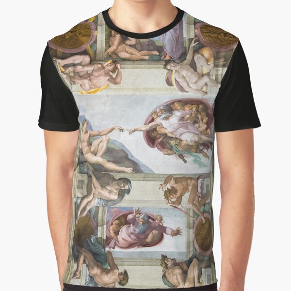 Sistine Chapel Ceiling Graphic T-Shirt