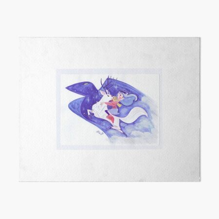 Midnight Ride Art Board Print