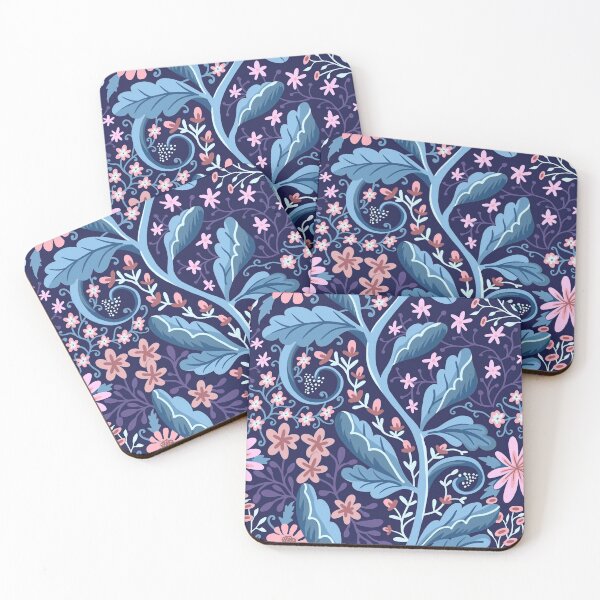 Item preview, Art Nouveau Inspired Floral Climber designed and sold by creativinchi.