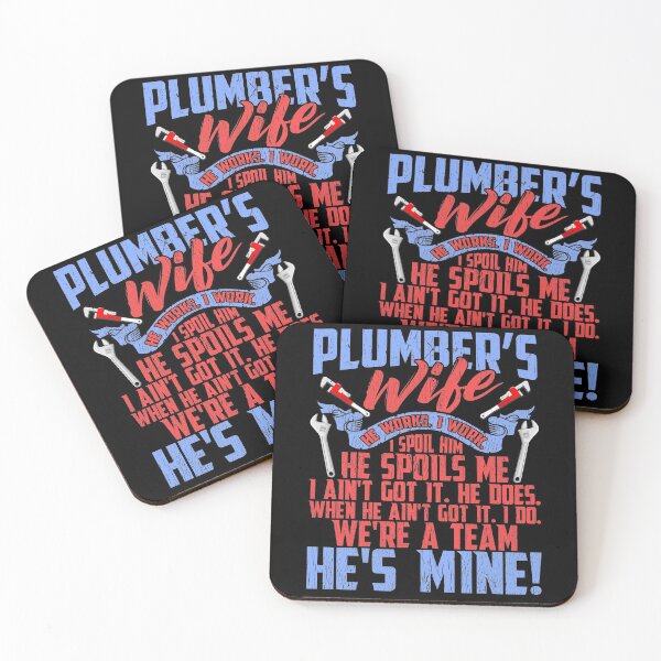 Item preview, Valentine's Day Gifts - Plumber's Wife Gift - We're A Team, He's Mine - Romantic designed and sold by kntranhoang.