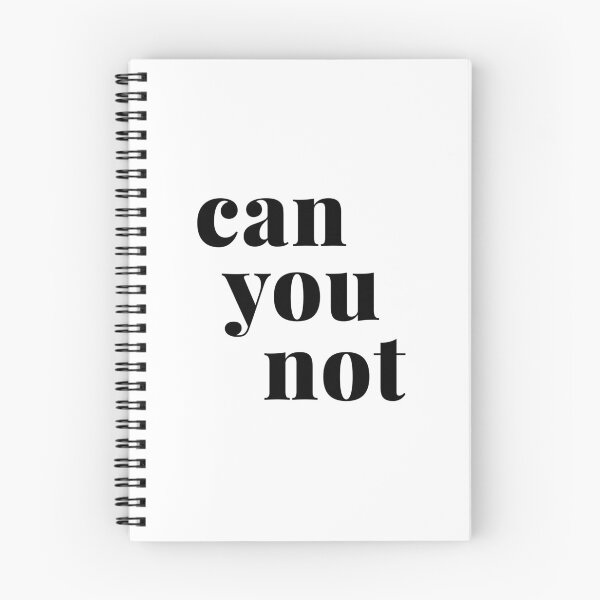 Item preview, ¿No puedes citar atrevidamente en blanco y negro? designed and sold by JuneJournal.