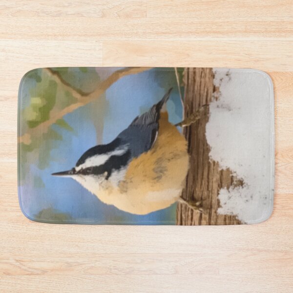 Item preview, Red Breasted Nuthatch Guoche designed and sold by GL Digital Artwork .